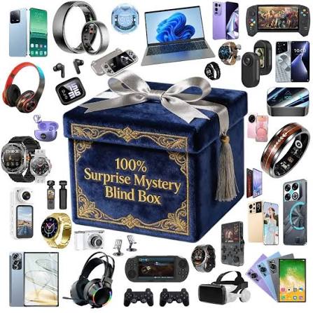 Digital Mystery Box Best Family Gift for Spring Festival Surprise Lucky Box Random Tech Adcance Mystery Box