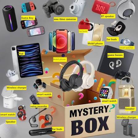 Digital Mystery Box Best Family Gift for Spring Festival Surprise Lucky Box Random Tech Adcance Mystery Box
